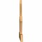 Ekena Millwork Richland Rough Sawn Timber Gable Bracket, Western Red Cedar, 60"W x 40"H x 2"D x 6"F, 16/12 Pitch GBW060X40X0206RIC00RWR - alternate 2